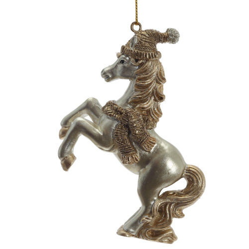 Фигурка декоративная подвесная "Лошадка", L9 W2 H8 см, 2в. фото 3