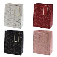 Пакет подарочный S (бумага 210г/м2, блок 12шт), L18 W10 H23 см, 4в. Пакет подарочный S (бумага 210г/м2, блок 12шт), L18 W10 H23 см, 4в.