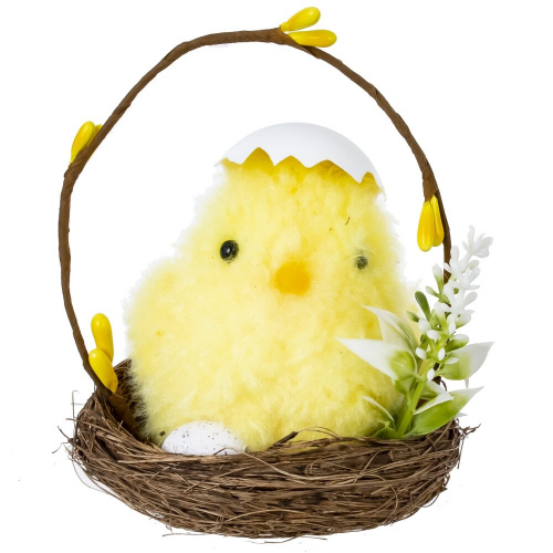 Изделие декоративное "Гнездо пасхальное" (блок 12 шт), L9 W9 H10 см, 3в. фото 4 Изделие декоративное "Гнездо пасхальное" (блок 12 шт), L9 W9 H10 см, 3в. фото 4