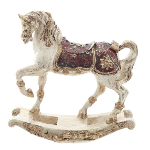 Фигурка декоративная "Лошадка-качалка", L16 W5,5 H16,5 см Фигурка декоративная "Лошадка-качалка", L16 W5,5 H16,5 см