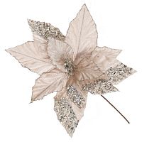 Цветок искусственный "Пуансеттия", L33 W33 H38,5 см Цветок искусственный "Пуансеттия", L33 W33 H38,5 см