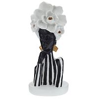 Фигурка декоративная "Африканка", L12,5 W12 H28 см