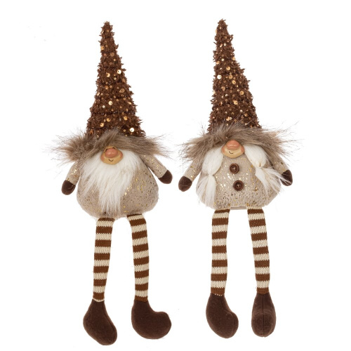 Игрушка набивная "Гном", L13 W10 H44/26 см, 2в. Игрушка набивная "Гном", L13 W10 H44/26 см, 2в.
