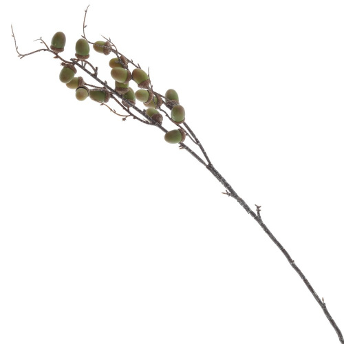 Ветка искусственная "Дуб с желудями", L16 W10 H80 см фото 3 Ветка искусственная "Дуб с желудями", L16 W10 H80 см фото 3