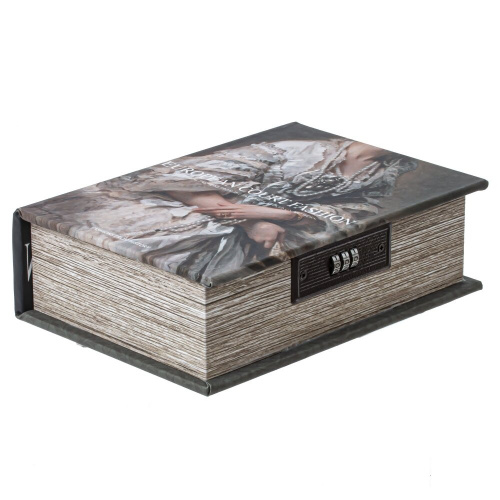 Шкатулка-книга с кодовым замком, L15,5 W6,5 H22 см фото 2