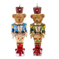 Украшение новогоднее "Медвежонок", L5 W5 H17 см, 2в.