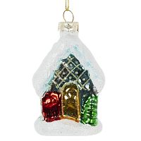 Украшение новогоднее "Домик", L5 W3 H10 см Украшение новогоднее "Домик", L5 W3 H10 см