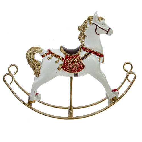 Фигурка декоративная "Лошадка-качалка", L21 W4,5 H17,5 см