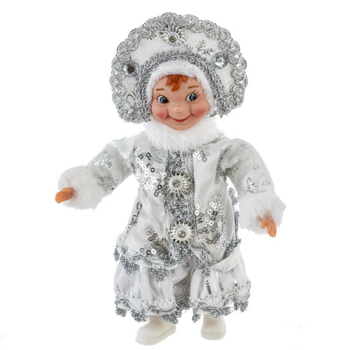 Игрушка набивная "Снегурочка", L13 W5 H20 см фото 3