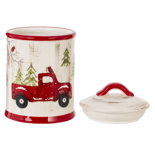 Емкость для сыпучих продуктов, 850 мл, L11 W11 H17 см, 2в. фото 5