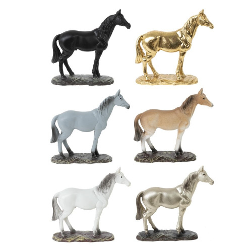 Фигурка декоративная "Лошадь", L9 W3 H10 см, 6в. Фигурка декоративная "Лошадь", L9 W3 H10 см, 6в.