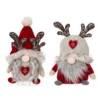 Игрушка набивная "Гном", L20 W10 H27 см, 2в.