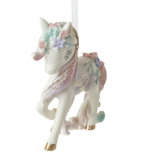Фигурка декоративная подвесная "Лошадка", L7,5 W2 H8 см фото 2