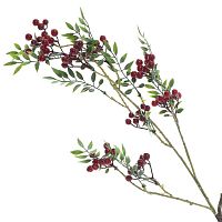 Ветка искусственная "Рябина", L14 W15 H84 см Ветка искусственная "Рябина", L14 W15 H84 см