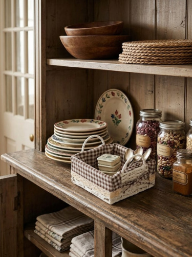 Корзина, L20 W20 H14/9 см фото 3