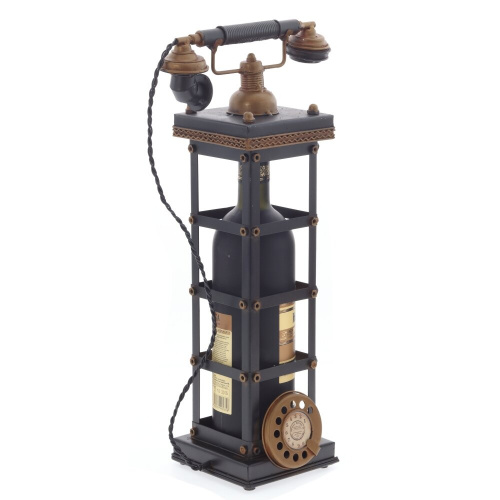 Подставка для бутылки "Телефон", L19,5 W11,5 H40,5 см фото 2 Подставка для бутылки "Телефон", L19,5 W11,5 H40,5 см фото 2