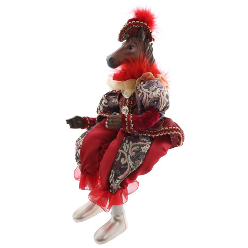 Игрушка набивная "Лошадь", L18 W11 H42/23 см Игрушка набивная "Лошадь", L18 W11 H42/23 см