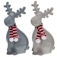 Копилка "Олень", L7 W6 H13,5 см, 2в.