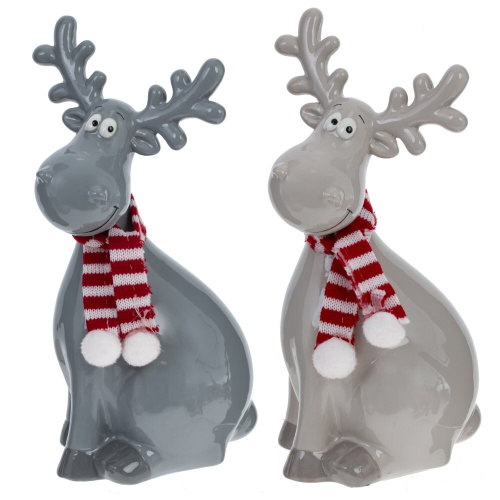 Копилка "Олень", L7 W6 H13,5 см, 2в.