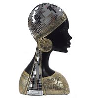 Фигурка декоративная "Африканка", L13,5 W5,5 H25 см