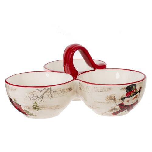 Менажница (3х220мл), 660 мл, L24 W22,5 H12 см фото 3