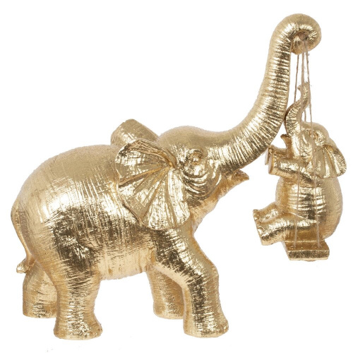 Фигурка декоративная "Слоны", L23 W9,5 H21,5 см фото 2