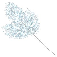 Изделие декоративное "Ветка", L18 W1 H77 см Изделие декоративное "Ветка", L18 W1 H77 см