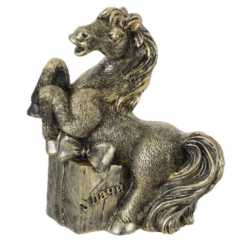 Копилка "Лошадь", L13 W7,5 H15 см, 2в. фото 10