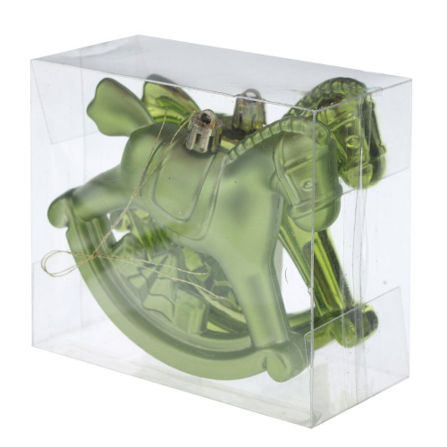 Набор из 2шт, Украшение новогоднее "Лошадка", L11 W5 H10 см фото 4 Набор из 2шт, Украшение новогоднее "Лошадка", L11 W5 H10 см фото 4