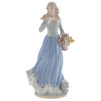 Фигурка декоративная "Девушка", L15 W12 H30 см