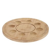 Подставка для 8-ми яиц, L24 W24 H1,5 см