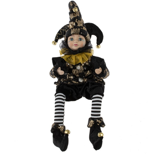 Игрушка набивная "Клоун" (муз, движ), L15 W13 H45 см (полка 30 см.)