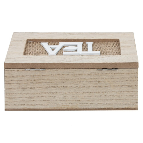 Шкатулка дя чайных пакетиков, L16 W9 H7 см фото 3 Шкатулка дя чайных пакетиков, L16 W9 H7 см фото 3