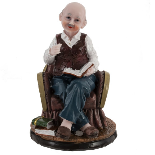 Фигурка декоративная "Бабушка/Дедушка", L10,5 W10,5 H16 см, 2в. фото 2