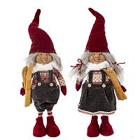 Игрушка набивная "Гном", L14 W14 H52/34 см, 2в.