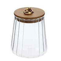 Банка для сыпучих продуктов, 620 мл, L10,5 W10,5 H13 см