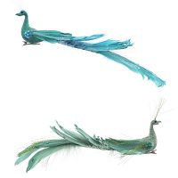 Изделие декоративное "Павлин", L27,5 W7 H6,5 см, 2в.