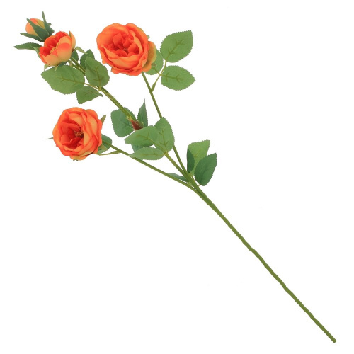 Цветок искусственный "Ранункулюс", L21 W11 H71 см, 5в. фото 2 Цветок искусственный "Ранункулюс", L21 W11 H71 см, 5в. фото 2