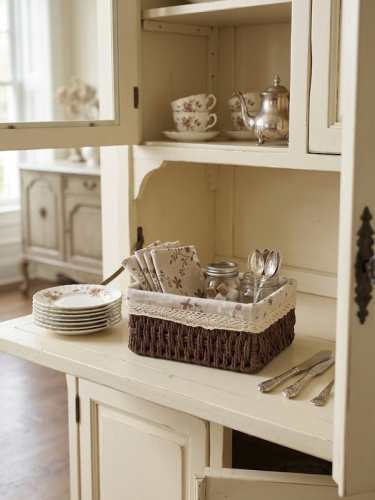 Корзина, L18 W12 H10 см фото 6