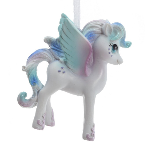 Фигурка декоративная подвесная "Лошадка",  L7,5 W3,5 H8 см, 2в. фото 3