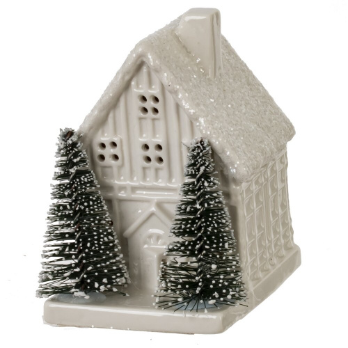 Фигурка декоративная с подсветкой "Домик", L6 W7,5 H9 см, LR44 2 шт. фото 2