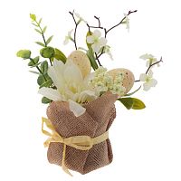 Цветочная композиция "Пасхальная", L12 W13 H26 см
