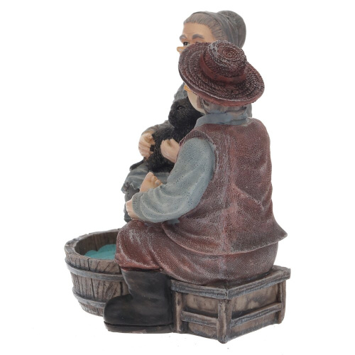 Фигурка декоративная "Бабушка с дедушкой", L11,5 W9,5 H12 см, 2в. фото 8