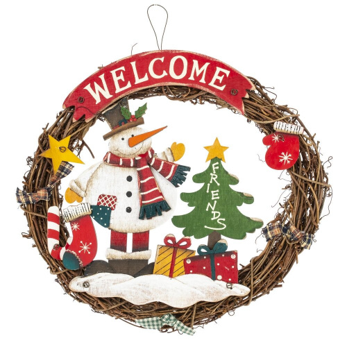 Панно "Рождество", L24,5 W4 H24,5 см, 2в. фото 2