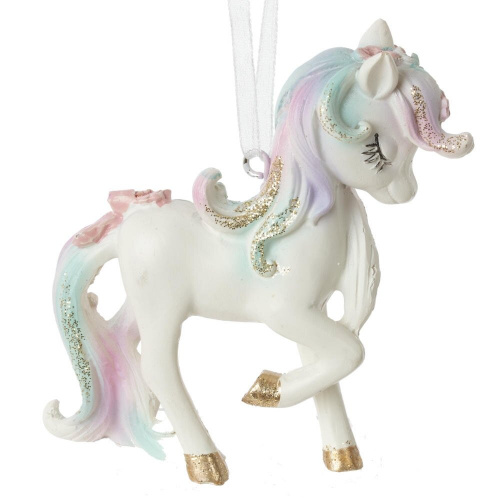 Фигурка декоративная подвесная "Лошадка", L7,5 W2 H8 см фото 3