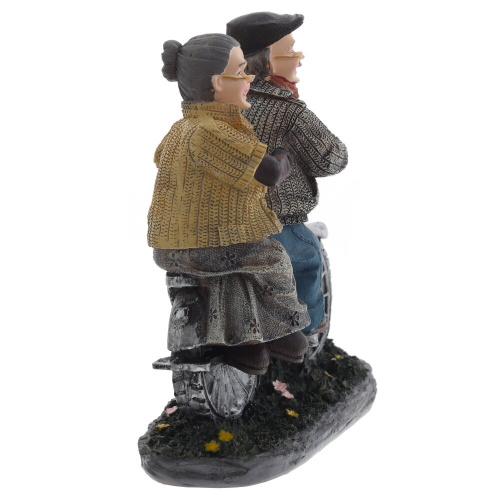 Фигурка декоративная "Бабушка с дедушкой", L17 W7,5 H18,5 см фото 3