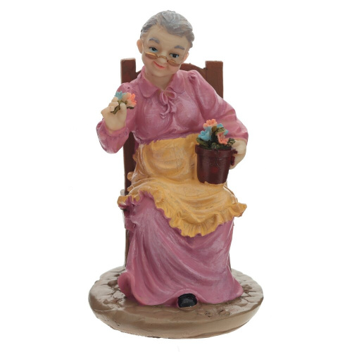 Фигурка декоративная "Бабушка/Дедушка", L10 W10 H16,5 см, 2в. фото 2