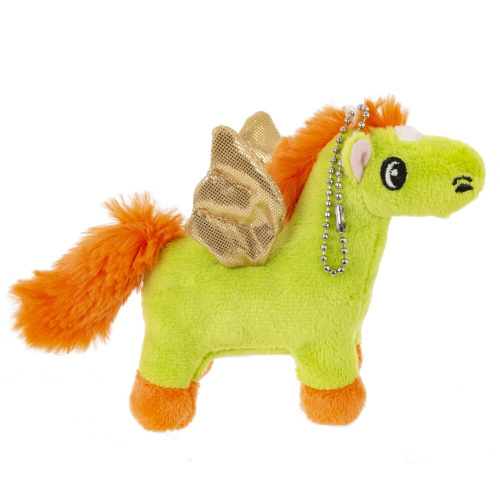 Игрушка набивная "Лошадка", с цепочкой, L14 W6 H10 см, 4в. фото 2 Игрушка набивная "Лошадка", с цепочкой, L14 W6 H10 см, 4в. фото 2