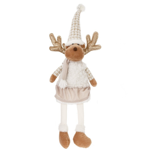 Игрушка набивная "Олень", L24 W20 H64/26 см, 2в. фото 2 Игрушка набивная "Олень", L24 W20 H64/26 см, 2в. фото 2