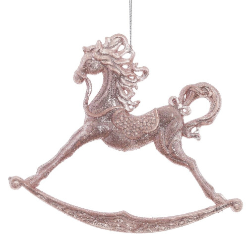 Украшение новогоднее "Лошадка", L14 W1 H12 см Украшение новогоднее "Лошадка", L14 W1 H12 см